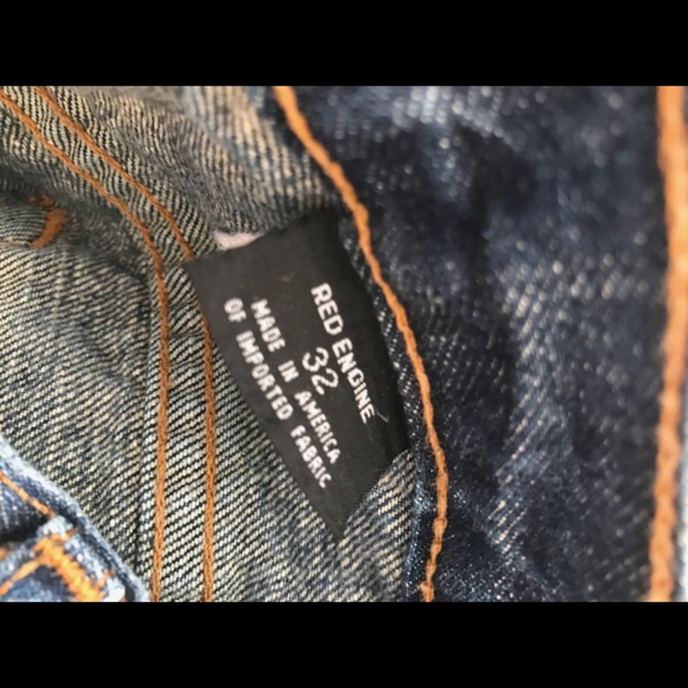 Red Engine jeans. - Picture 5 of 5